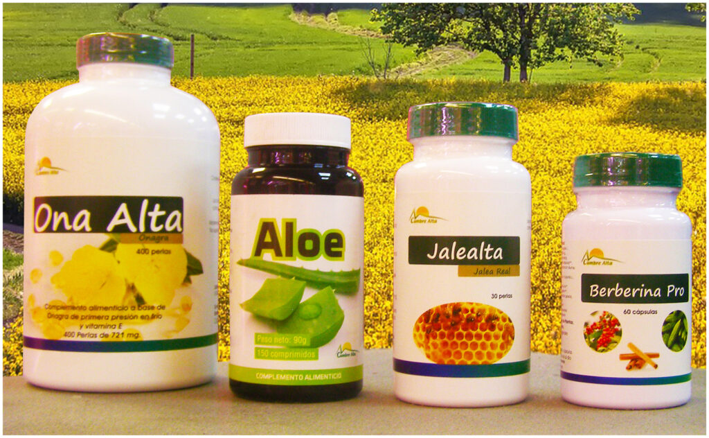 Selección de productos naturales de Herbolarios Doemi