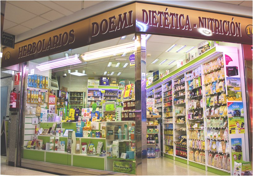 Herbolarios Doemi en el puesto 16 del Mercado de Argüelles